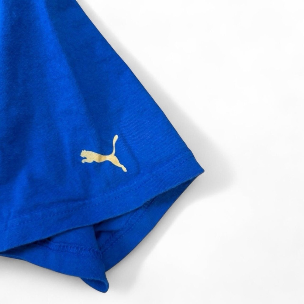 Vintage Puma Futbol Italia Campioni Del Mondo Signature T-Shirt Adult Large Y2K - Picture 3 of 4